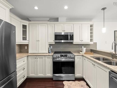 1204 1445 South Park Street, Halifax, NS - Indoor Photo Showing Kitchen With Stainless Steel Kitchen With Double Sink