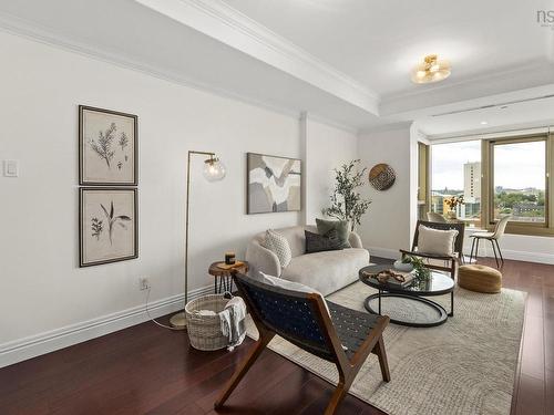 1204 1445 South Park Street, Halifax, NS - Indoor Photo Showing Living Room
