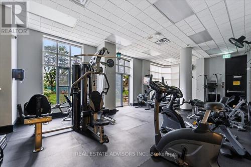 Ph#07 - 21 Overlea Boulevard, Toronto, ON - Indoor Photo Showing Gym Room