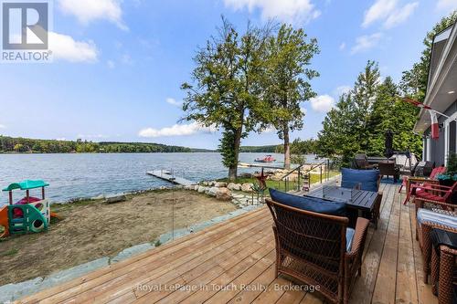 Lake View - 86 Andrew Drive, Tiny, ON - Outdoor With Body Of Water With Deck Patio Veranda
