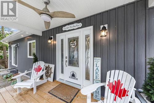Main Entry - 86 Andrew Drive, Tiny, ON - Outdoor With Deck Patio Veranda