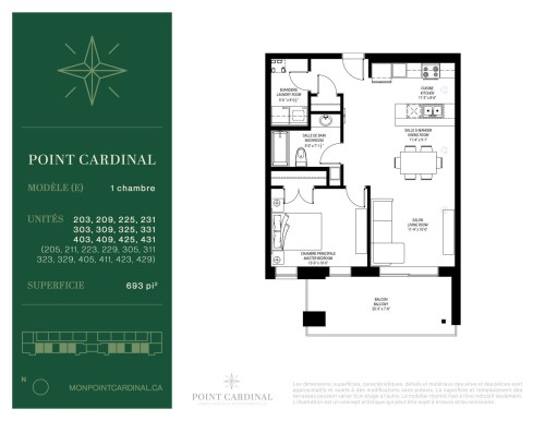 Plan (croquis) - 429-282 Rue Du Cardinal, Saint-Amable, QC - Other