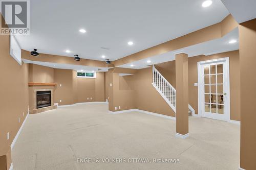 Lower Level Recreation Room - 28 Weybridge Drive, Ottawa, ON - Indoor