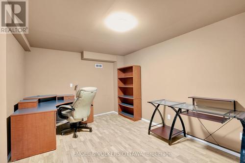 Lower Level Office - 28 Weybridge Drive, Ottawa, ON - Indoor Photo Showing Office
