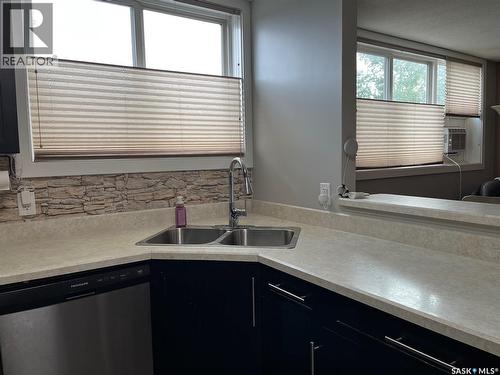 24 125 Froom Crescent, Regina, SK - Indoor Photo Showing Kitchen With Double Sink