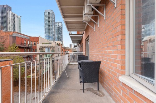 Balcony - 301-1455 Rue St-Jacques, Montréal (Ville-Marie), QC - Outdoor With Exterior