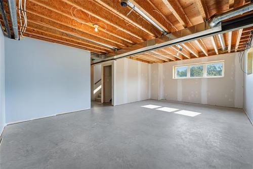 44062 Road 43E Rd, Richer, MB - Indoor Photo Showing Basement