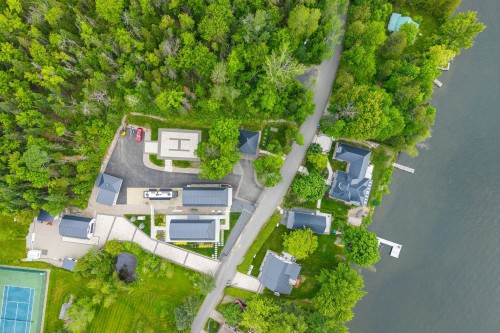 Photo aérienne - 916Z Ch. Viens, Magog, QC - Outdoor With Body Of Water With View