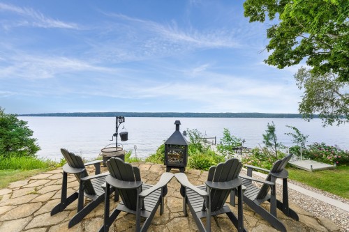 Vue sur l'eau - 916Z Ch. Viens, Magog, QC - Outdoor With Body Of Water With View