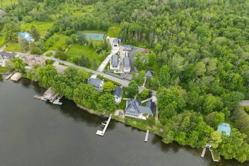 Photo aérienne - 916Z Ch. Viens, Magog, QC - Outdoor With Body Of Water With View