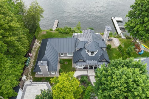 Photo aérienne - 916Z Ch. Viens, Magog, QC - Outdoor With Body Of Water