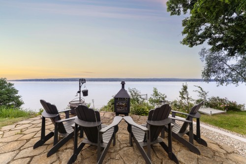 Vue sur l'eau - 916Z Ch. Viens, Magog, QC - Outdoor With Body Of Water With View