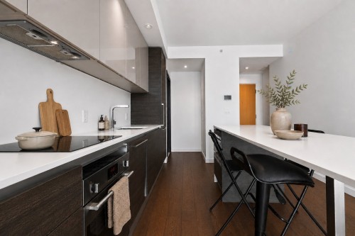 Kitchen - 2510-1450 Boul. René-Lévesque O., Montréal (Ville-Marie), QC - Indoor Photo Showing Kitchen With Upgraded Kitchen