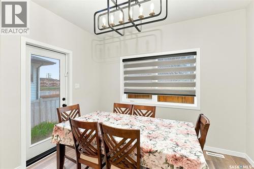 8718 Wheat Crescent, Regina, SK - Indoor Photo Showing Dining Room