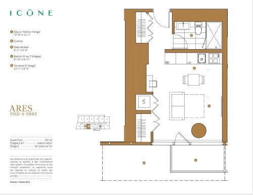 Floor Plan - 504-1155 Rue De La Montagne, Montréal (Ville-Marie), QC - Other