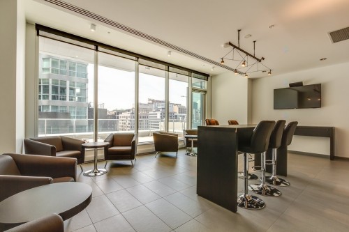 Common room - 504-1155 Rue De La Montagne, Montréal (Ville-Marie), QC - Indoor