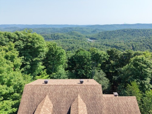 Vue d'ensemble - 71 Ch. Eagle Nest, Saint-Adolphe-D'Howard, QC - Outdoor With View