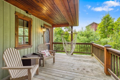 Balcon - 71 Ch. Eagle Nest, Saint-Adolphe-D'Howard, QC - Outdoor With Deck Patio Veranda With Exterior