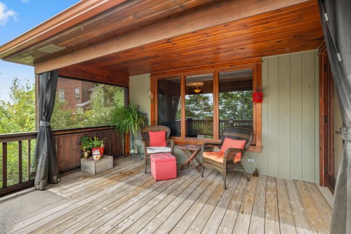 Balcon - 71 Ch. Eagle Nest, Saint-Adolphe-D'Howard, QC - Outdoor With Deck Patio Veranda With Exterior
