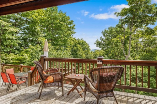 Balcon - 71 Ch. Eagle Nest, Saint-Adolphe-D'Howard, QC - Outdoor With Deck Patio Veranda With Exterior
