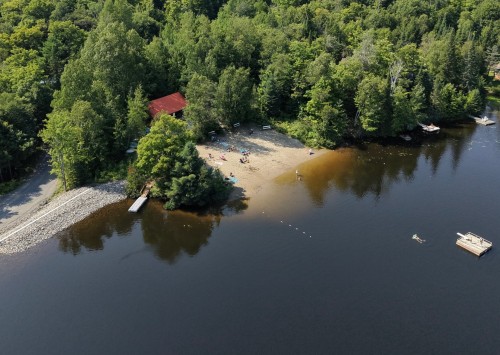 Accès au plan d'eau - 71 Ch. Eagle Nest, Saint-Adolphe-D'Howard, QC - Outdoor With Body Of Water With View