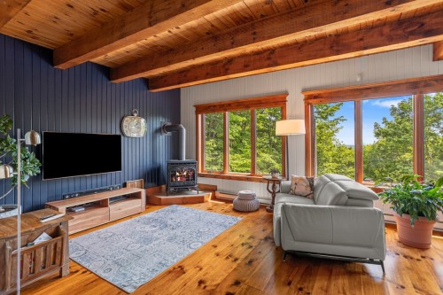 Salon - 71 Ch. Eagle Nest, Saint-Adolphe-D'Howard, QC - Indoor Photo Showing Living Room