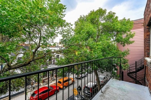 Balcony - 389 Rue Gilford, Montréal (Le Plateau-Mont-Royal), QC - Outdoor With Exterior