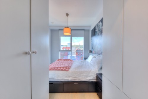 Chambre à coucher - 1402-1400 Boul. René-Lévesque O., Montréal (Ville-Marie), QC - Indoor Photo Showing Bedroom