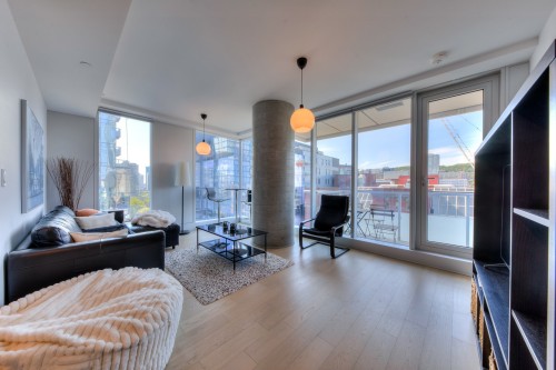 Salon - 1402-1400 Boul. René-Lévesque O., Montréal (Ville-Marie), QC - Indoor Photo Showing Living Room
