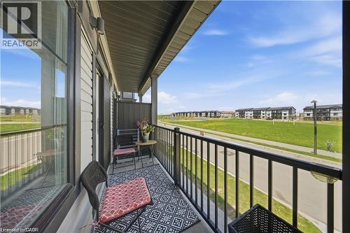 176 Wheat Lane, Kitchener, ON - Outdoor With Balcony With Exterior