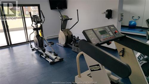150 Park Unit# 2315, Windsor, ON - Indoor Photo Showing Gym Room