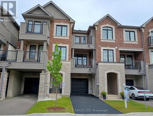 1587 Moira Crescent, Milton, ON - Outdoor With Balcony With Facade