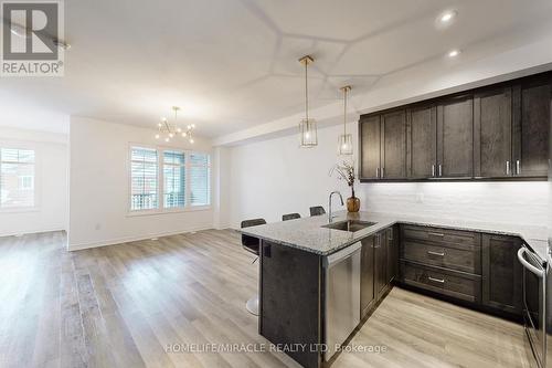 1587 Moira Crescent, Milton, ON - Indoor Photo Showing Kitchen With Upgraded Kitchen