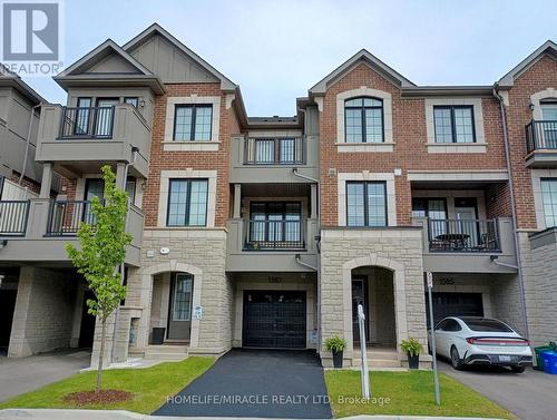 1587 Moira Crescent, Milton, ON - Outdoor With Balcony With Facade