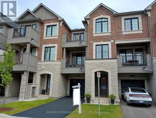 1587 Moira Crescent, Milton, ON - Outdoor With Balcony With Facade