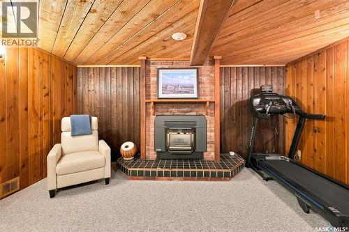 2202 Albert Avenue, Saskatoon, SK - Indoor With Fireplace
