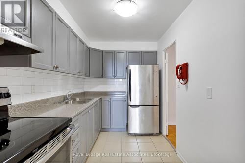 1710 - 5 Massey Square, Toronto, ON - Indoor Photo Showing Kitchen With Stainless Steel Kitchen With Double Sink