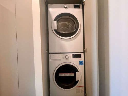 Salle de lavage - 4508-1210 Rue Jeanne-Mance, Montréal (Ville-Marie), QC - Indoor Photo Showing Laundry Room