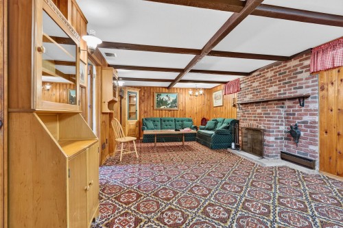 150 Clements Road E, Ajax, ON - Indoor Photo Showing Other Room With Fireplace