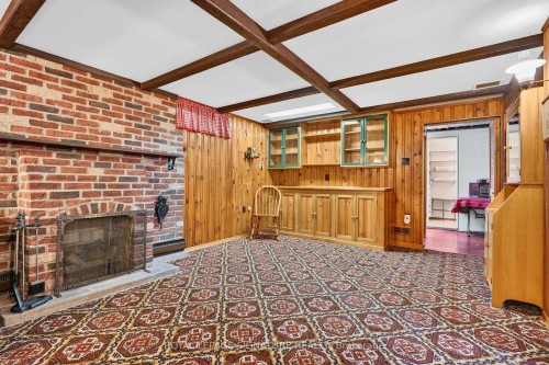 150 Clements Road E, Ajax, ON - Indoor Photo Showing Other Room With Fireplace