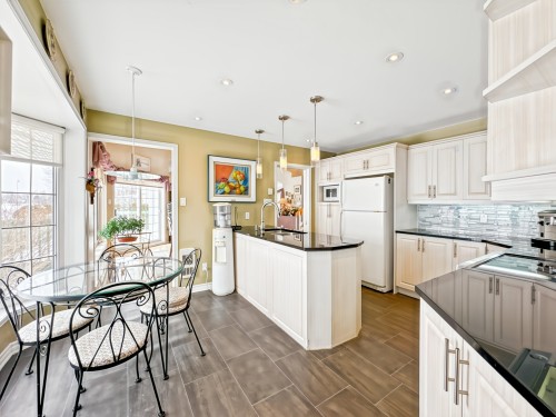 Dinette - 918 Ch. Duhamel, Pincourt, QC - Indoor Photo Showing Kitchen With Upgraded Kitchen