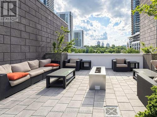 3302 - 121 Mcmahon Drive, Toronto, ON - Outdoor With Deck Patio Veranda With Exterior