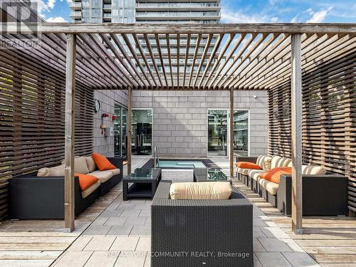 3302 - 121 Mcmahon Drive, Toronto, ON - Outdoor With Deck Patio Veranda With Exterior