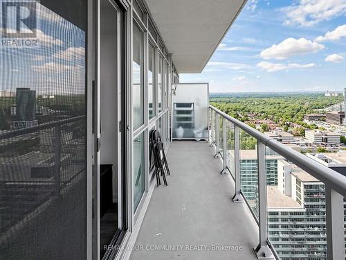 3302 - 121 Mcmahon Drive, Toronto, ON - Outdoor With Balcony With View With Exterior