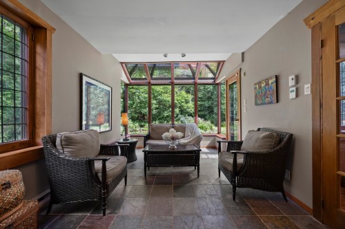 Solarium/Verrière - 164 Rue Evergreen, Hudson, QC - Indoor