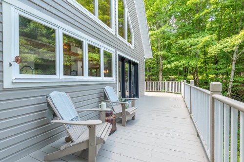 Balcon - 438 Ch. Louise, Lac-Supérieur, QC - Outdoor With Exterior