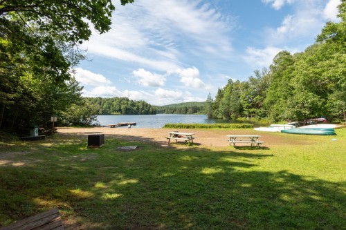 Accès au plan d'eau - 438 Ch. Louise, Lac-Supérieur, QC - Outdoor With Body Of Water With View
