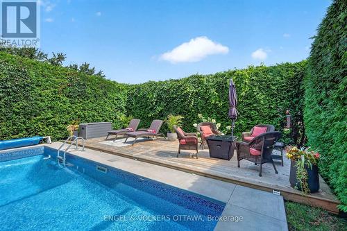 1069 St Germain Crescent, Ottawa, ON - Outdoor With In Ground Pool With Deck Patio Veranda