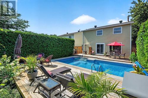 1069 St Germain Crescent, Ottawa, ON - Outdoor With In Ground Pool With Deck Patio Veranda