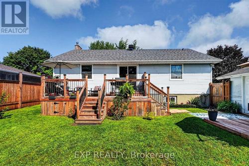 1304 Leonard Avenue, Cornwall, ON - Outdoor With Deck Patio Veranda